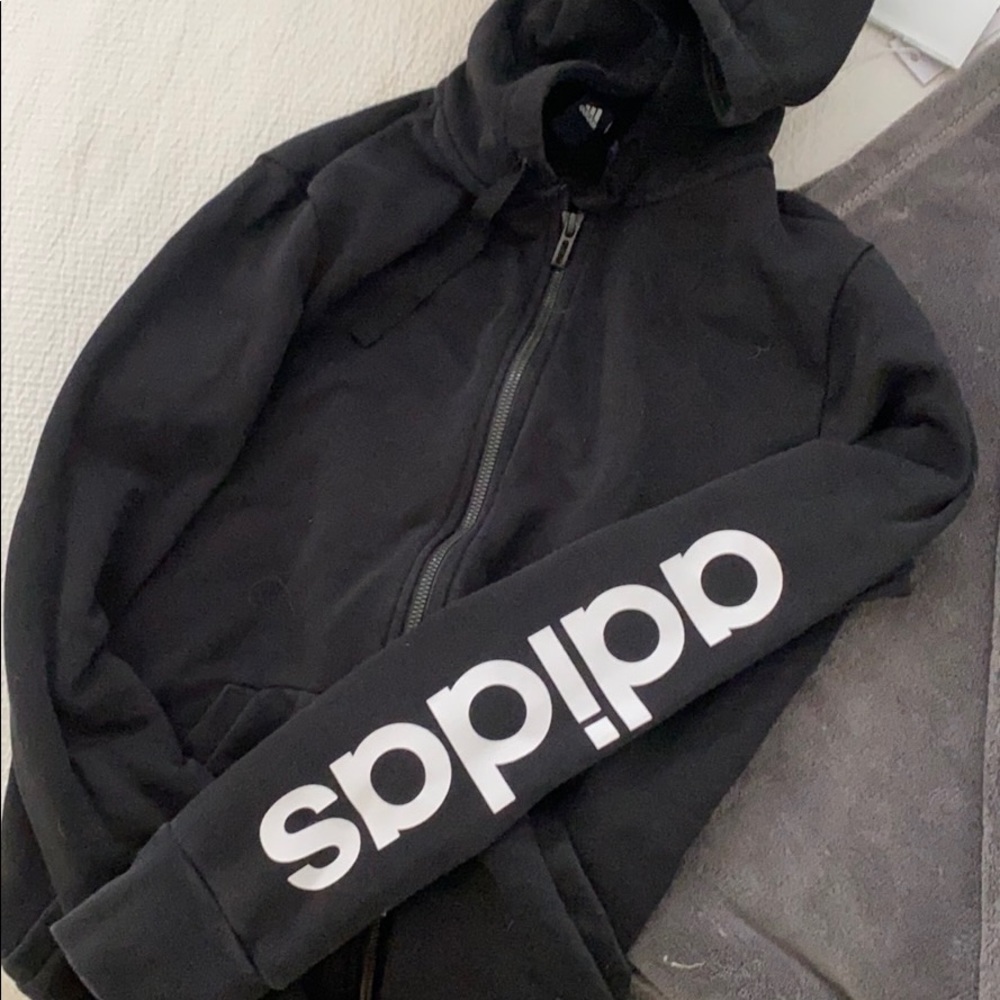 Adidas Black Hoodie